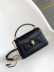 Bagsaaa Bvlgari Serpenti Forever Mini top handle bag Black - 19cm - 1