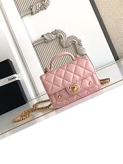 Bagsaaa Chanel Clutch with chain AP4675 pink - 15cm - 1