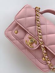 Bagsaaa Chanel Clutch with chain AP4675 pink - 15cm - 3