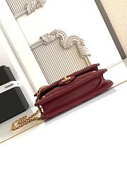 Bagsaaa Chanel Wallet on Chain AP4674 Burgundy - 19cm - 4