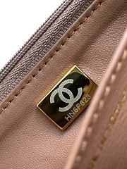 Bagsaaa Chanel Wallet on Chain AP4674 Brown - 19cm - 2
