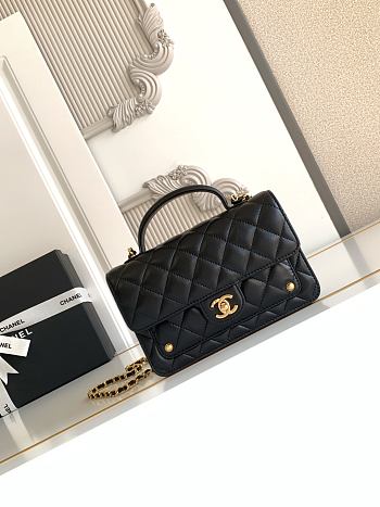 Bagsaaa Chanel Wallet on Chain AP4674 Black - 19cm