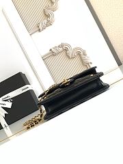 Bagsaaa Chanel Wallet on Chain AP4674 Black - 19cm - 4