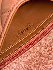 Bagsaaa Chanel Mini Flap Bag with Top Handle AS5701 Camel - 19.5cm - 2