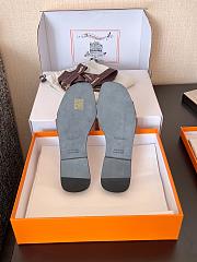 Bagsaaa Hermes Idioma sandal brown - 3