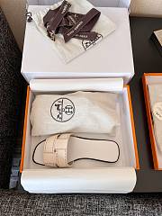 Bagsaaa Hermes Idioma sandal white - 2