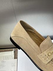 Bagsaaa Dior Boy Loafer Rope Beige Suede Calfskin - 4