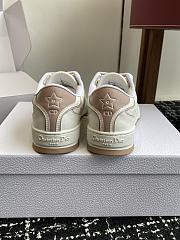 Bagsaaa Dior One Sneaker White and Nude Dior Oblique Perforated Calfskin - 3