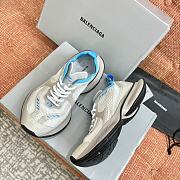 Bagsaaa Balenciaga - Circuit Beige / Blue Low Top Sneakers - 1