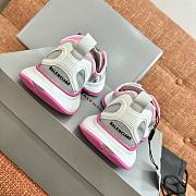 Bagsaaa Balenciaga - Circuit Beige / Pink Low Top Sneakers - 3