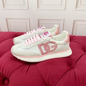 Bagsaaa D&G Mixed-material DG CUSHION sneakers pink