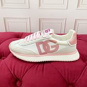 Bagsaaa D&G Mixed-material DG CUSHION sneakers pink - 4