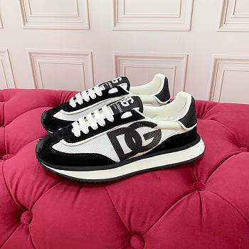 Bagsaaa D&G Mixed-material DG CUSHION sneakers black