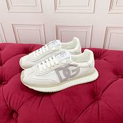 Bagsaaa D&G Mixed-material DG CUSHION sneakers white - 1