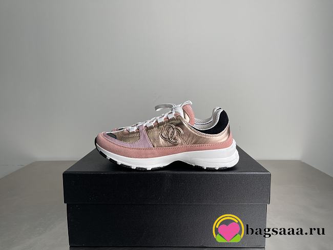 Bagsaaa Chanel Sneakers G46609 Pink - 1