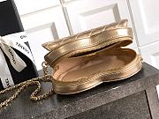 Bagsaaa Chanel Heart Bag AS5764 Gold - 19cm - 3