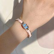 Bagsaaa Hermes Mini Clic Chaine d'Ancre bracelet pink - 4