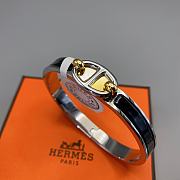 Bagsaaa Hermes Mini Clic Chaine d'Ancre bracelet black - 3