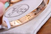 Bagsaaa Hermes Mini Clic Chaine d'Ancre bracelet blue - 2