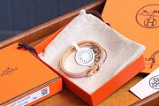 Bagsaaa Hermes Mini Clic Chaine d'Ancre bracelet purple - 3