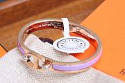 Bagsaaa Hermes Mini Clic Chaine d'Ancre bracelet purple - 2