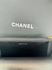 Bagsaaa Chanel Wallet On Chain Black AP4694 Shiny Lambskin - 19.2cm - 4