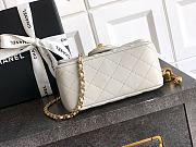 Bagsaaa Chanel Mini Flap Bag AS5758 Cream White Lambskin - 18cm - 2