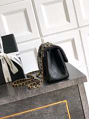 Bagsaaa Chanel Mini Flap Bag AS5758 Black Lambskin - 18cm - 4