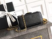 Bagsaaa Chanel Mini Flap Bag AS5758 Black Lambskin - 18cm - 3