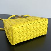 Bagsaaa Bottega Veneta Small Andiamo 766014 Sulfur Yellow - 20x25x10 cm - 3