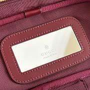 Bagsaaa Gucci GG Marmont mini vanity bag 837454 red - 19cm - 3