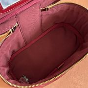 Bagsaaa Gucci GG Marmont mini vanity bag 837454 red - 19cm - 2