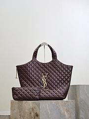 Bagsaaa YSL ICARE in quilted nappa dark red 698651 - 55 X 43 X 5 cm - 1