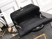 Bagsaaa Chanel Mini Flap Bag AS1786 Black Velvet - 18cm - 3