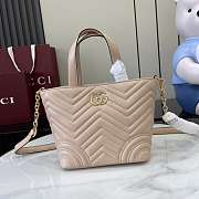 Bagsaaa Gucci Betty small tote bag 847386 light pink -18cm - 1