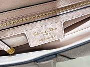 Bagsaaa Dior Saddle Bag with Strap Light Pink Grained Calfskin - 25.5cm - 4