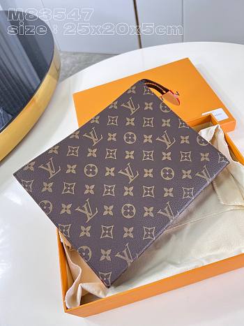 Bagsaaa LV M83547 Toilet Pouch Monogram Canvas - 25cm