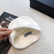 Bagsaaa Prada White Beanie - 4