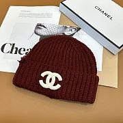 Bagsaaa Chanel Red Beanie - 4