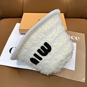 Bagsaaa Miu Miu Buckle White - 4