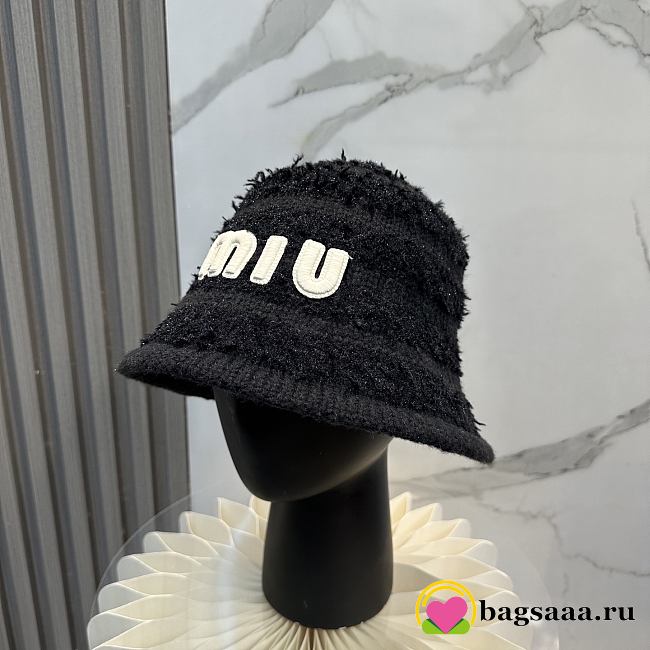 Bagsaaa Miu Miu Buckle Black - 1