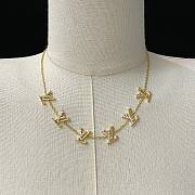 Bagsaaa LV Gold Necklace - 1