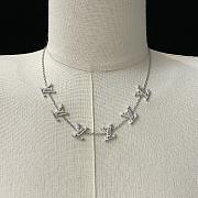 Bagsaaa LV Silver Necklace - 1