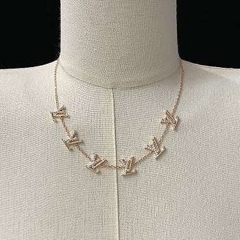 Bagsaaa LV Rose Gold Necklace