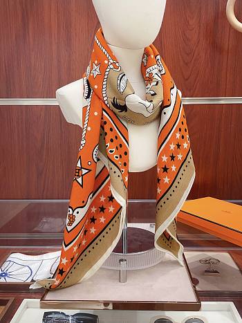 Bagsaaa Hermes Scarf 140cm*140cm