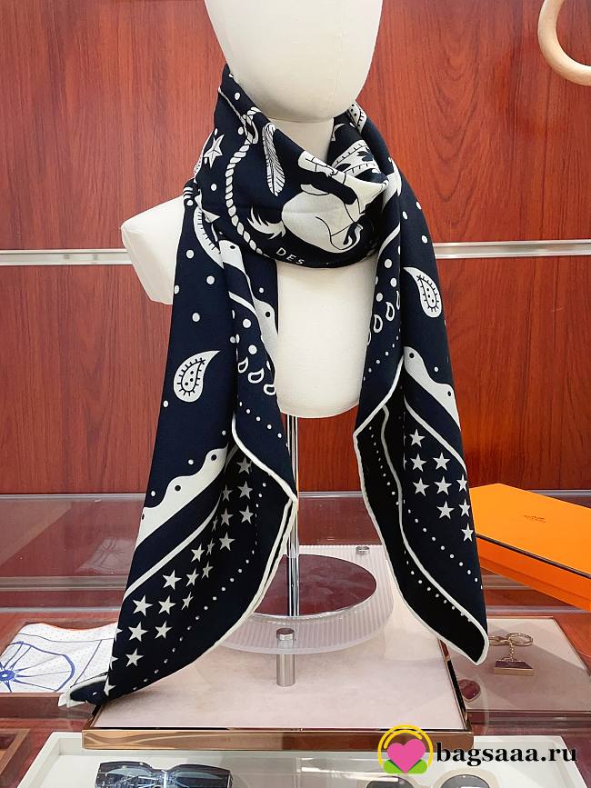 Bagsaaa Hermes Scarf 140cm*140cm - 02 - 1