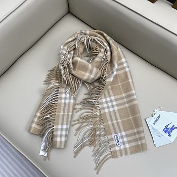 Bagsaaa Burberry Scarf 155*30cm - beige