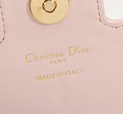 Bagsaaa Dior Jolie Mini Bag Powder Pink Cannage Lambskin - 21cm - 2