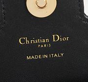 Bagsaaa Dior Jolie Mini Bag Black Cannage Lambskin - 21cm - 3