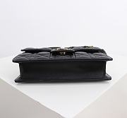 Bagsaaa Dior Jolie Mini Bag Black Cannage Lambskin - 21cm - 4